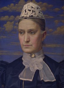 De moeder van de kunstenaar door Joseph Edward Southall
