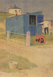 De blauwe schuur, 1923