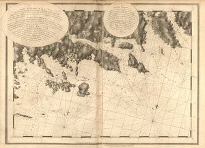 The Atlantic Neptune, gepubliceerd voor gebruik door de Royal Navy van Groot-Brittannië