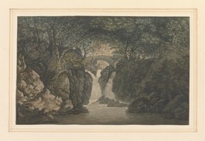 Lagere Waterval Rydal door Joseph Farington