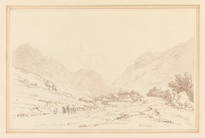 Uitzicht vanaf Six Mile Stone door Joseph Farington