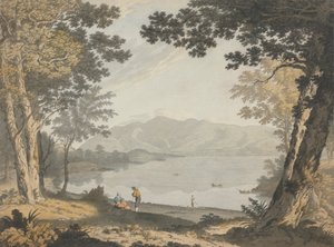 Uitzicht op Skiddaw en Derwentwater