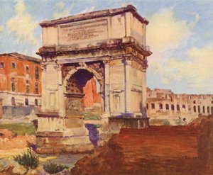 Rome: Het Forum, De Boog van Titus, Het Colosseum
