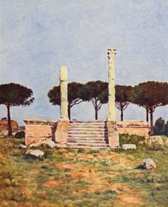 Rome: Ostia, Plein van de Corporaties
