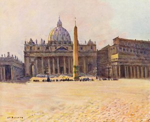 Rome: Sint-Pieter door Joseph Felix Bouchor