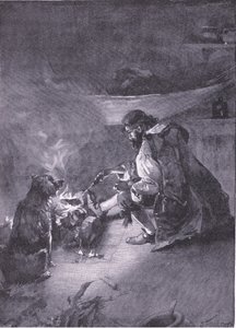 Ik heb een stuk geitenvlees voor mezelf geroosterd door Joseph Finnemore