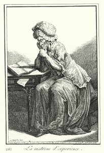 De ervaren matrone door Joseph Franz von (after) Goez