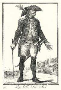 Wat doe je daar in hemelsnaam? door Joseph Franz von (after) Goez