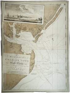 De Haven van Charlestown [Charleston] in South Carolina, 1780