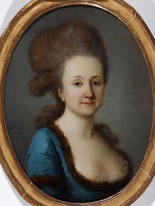 Portret van Euphrosine Katharina von Bock, geb. von Stackelberg 1752-1821, 1780