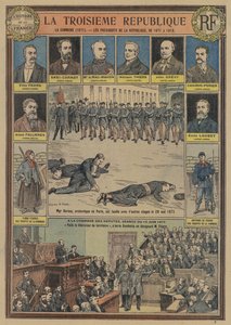 De Franse Derde Republiek: de Parijse Commune (1871) en presidenten van de Republiek door Joseph Girard