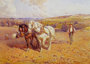 Ploegen door Joseph Harold Swanwick