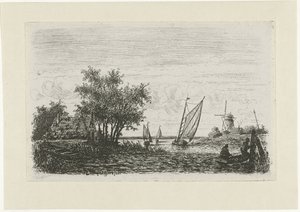 Boten op een meer