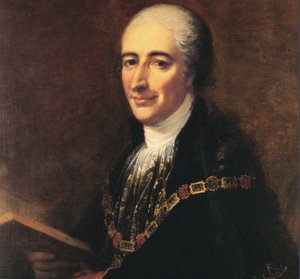 Portret van Maximilian Joseph Graaf von Montgelas 1759-1838, 1806 door Joseph Hauber after