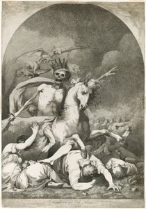Dood op een bleek paard door Joseph Haynes
