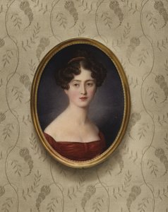 Portret van Babette Horschelt, geboren Eckner door Joseph Heigel