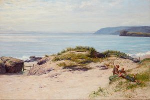 Onder de zandduinen door Joseph Henderson