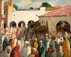 Sidi-bou-Said (Tunesië) door Joseph Henry Sharp