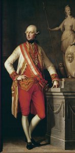 Jozef II, keizer Heilige Roomse Rijk (schilderij op doek)