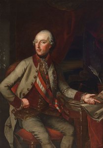 Portret van keizer Jozef II door Joseph Hickel