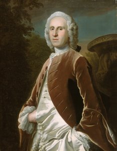 Freeman Flower, 1747 door Joseph Highmore