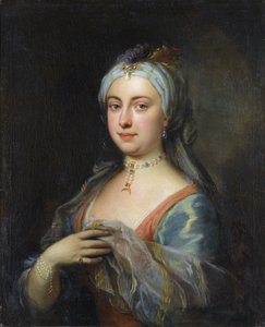 Portret van Lady Mary Wortley Montagu