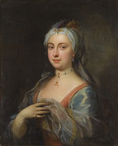 Portret van Lady Mary Wortley Montagu 1689-1762