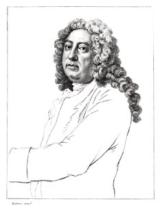 Sir James Thornhill (1676-1734) door Joseph Highmore