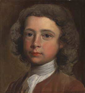 Het hoofd van een jonge jongen door Joseph Highmore
