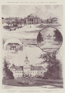 Kopenhagen en de koninklijke paleizen van Denemarken