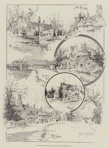 Zwerfschetsen, Broadway, Worcestershire