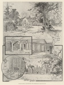 Rothley Temple, Leicestershire, de Geboorteplaats van Lord Macaulay door Joseph Holland Tringham