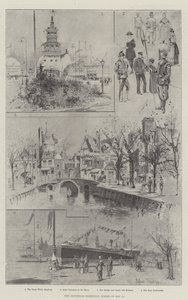 De tentoonstelling van Amsterdam, geopend op 11 mei door Joseph Holland Tringham