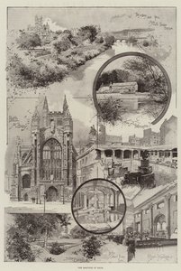 De schoonheden van Bath door Joseph Holland Tringham