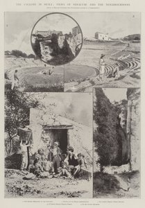 De Cycloon in Sicilië, Zichten van Syracuse en de Omgeving
