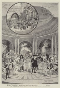 De Grote Hertog, de nieuwe opera van Mr W S Gilbert en Sir Arthur Sullivan in het Savoy Theatre