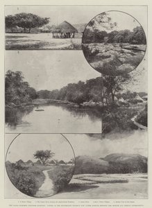 De Lagos-Dahomey Grenskwestie, Scènes in het Achterland District nu onder Geschil tussen de Britse en Franse Regeringen
