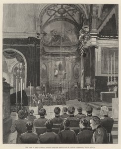 Het Verlies van de Victoria, Plechtige Requiemdienst in de St. John