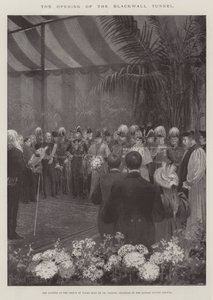 De Opening van de Blackwall Tunnel door Joseph Holland Tringham
