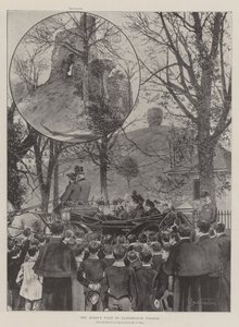 Het bezoek van de koningin aan Castleknock College
