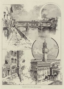Het Bezoek van de Koningin aan Italië, Zichten van Florence