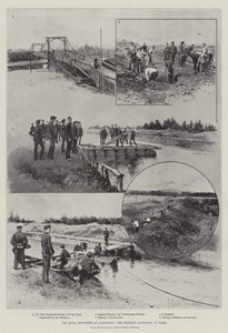 De Koninklijke Ingenieurs in Aldershot, het Bruggen Bataljon aan het Werk door Joseph Holland Tringham
