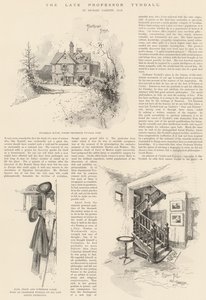 De overleden Professor Tyndall door Joseph Holland Tringham