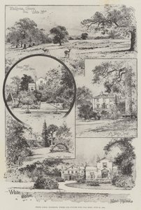 White Lodge, Richmond, waar onze toekomstige koning werd geboren, 23 juni 1894