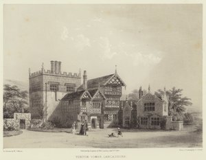 Turton Tower, Lancashire door Joseph Josiah Dodd