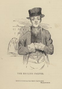 Kenny Meadows: De Engelse Arme (gravure) door Joseph Kenny (after) Meadows