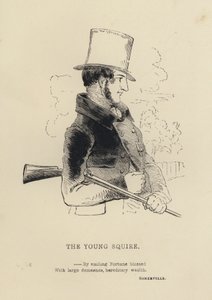 Kenny Meadows: De Jonge Squire (gravure)