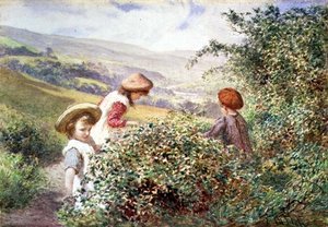 De bramenplukkers door Joseph Kirkpatrick