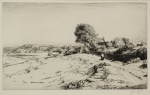 Een Welshe Riviermonding door Joseph Knight