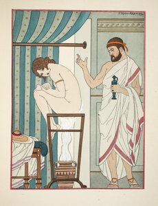 Fumigatietherapie, illustratie uit 